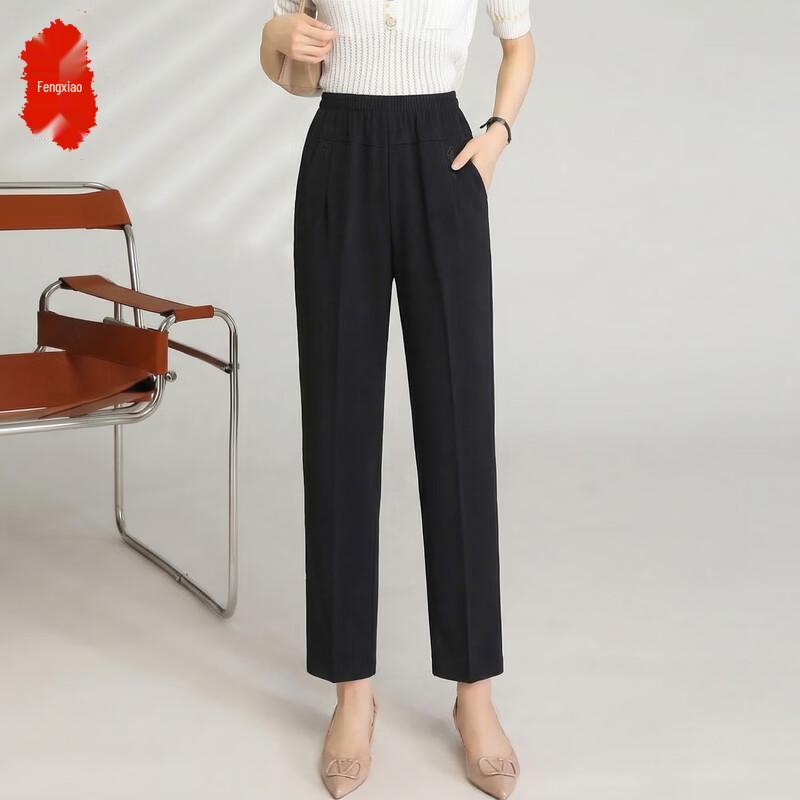 Women s Lightweight Breathable Cropped Trousers 5XL