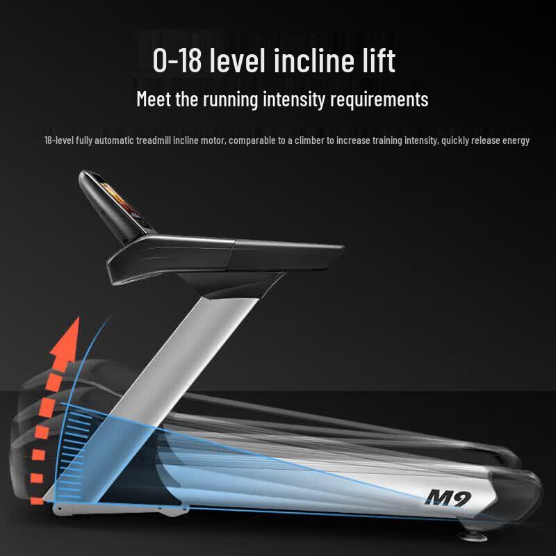 YPOO M9 Commercial Incline Treadmill CN plug (adapter included)