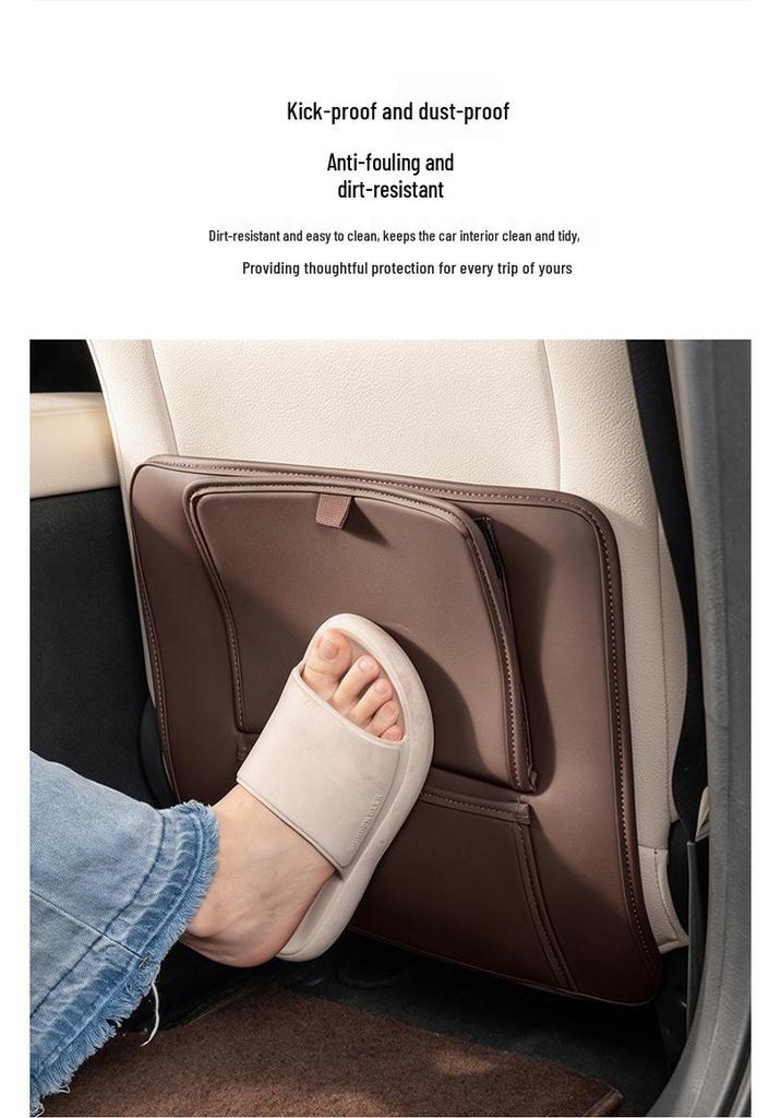 Haval Car Rear Seat Anti-Kick Mat for Menglong, Kugou, Big Dog, New Energy, H6, M6, H9, Chitu Models