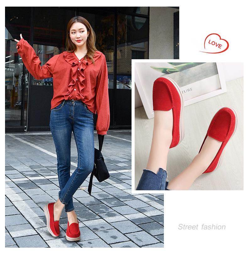 2022 Spring Women's Thick-Soled Platform Wedge Shoes - Casual & Comfortable