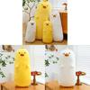 Cartoon Little Yellow Chicken Bed Pillow With Soft Plush Material For Bedside Sleep Comfort