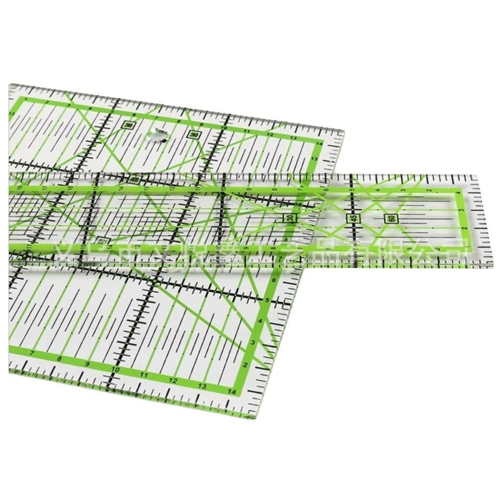 Clear Mark Square Quilting Rulers Multi-Size Fabric Cutting Ruler  Quilting Projects