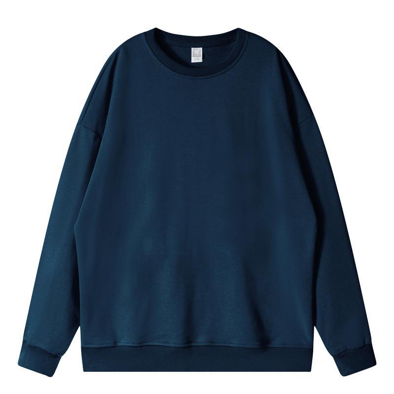 

300G Terry Loop Drop-Shoulder Sweatshirt Men s 2025 Fall Winter Casual Loose-Fit Basic 3D Silhouette Couple s Fashion Top Sweatshirt 3XL