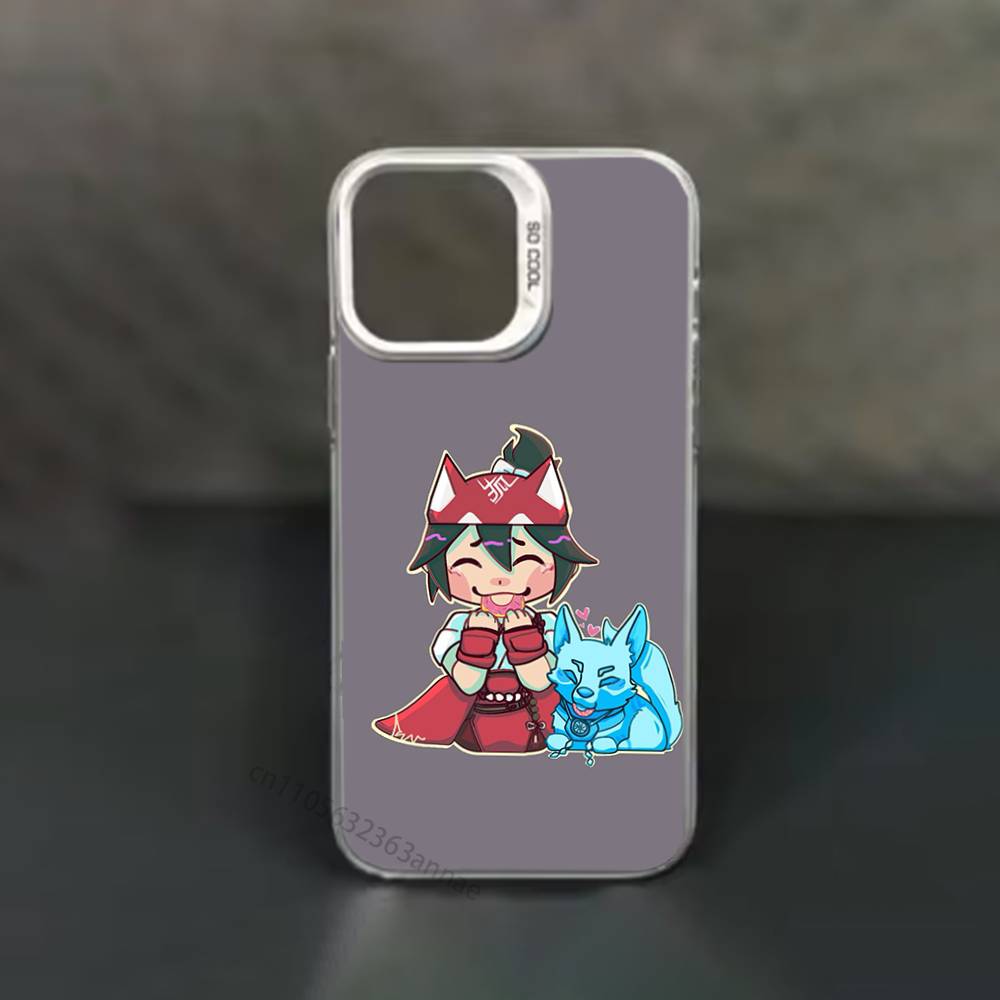 Kiriko O-OverwatchES Phone Case for iPhone 15 16 Pro Max Air SE 11 13 Pro 14 Plus 12 11Pro 15Pro Max 16e Cover