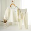 Baby Cotton Grade A Two Piece Pajamas Children Autumn Underwear Set Infant Home Wear Sleepwear