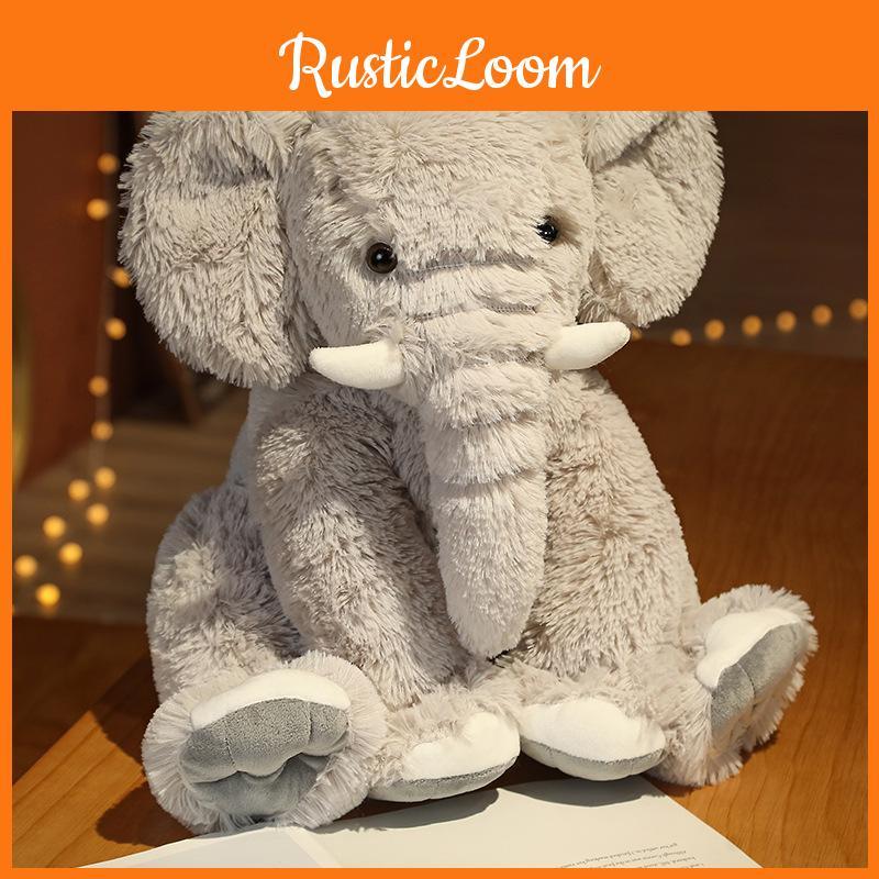 Cartoon Elephant Plush Stuffed Toy Simulation Animal Doll Kid Birthday Gifts