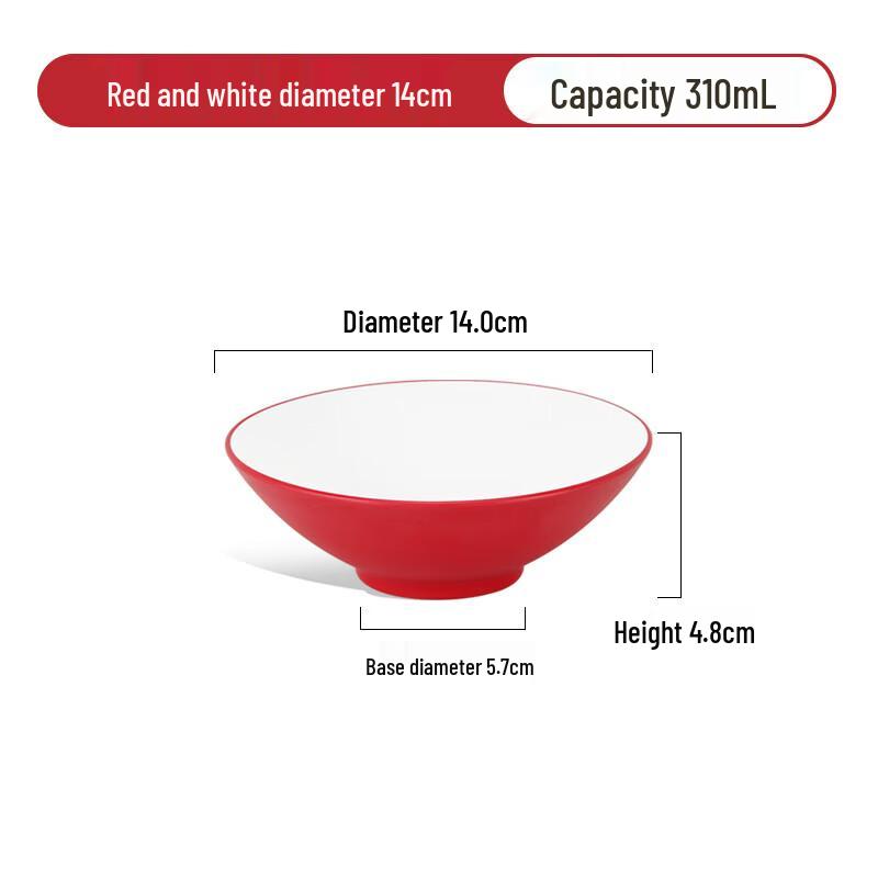 Two-tone Melamine Noodle Bowl