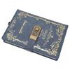 Password Book Multipurpose Portable Fashionable Exquisite Europn   Vintage Lock Diary for Writing