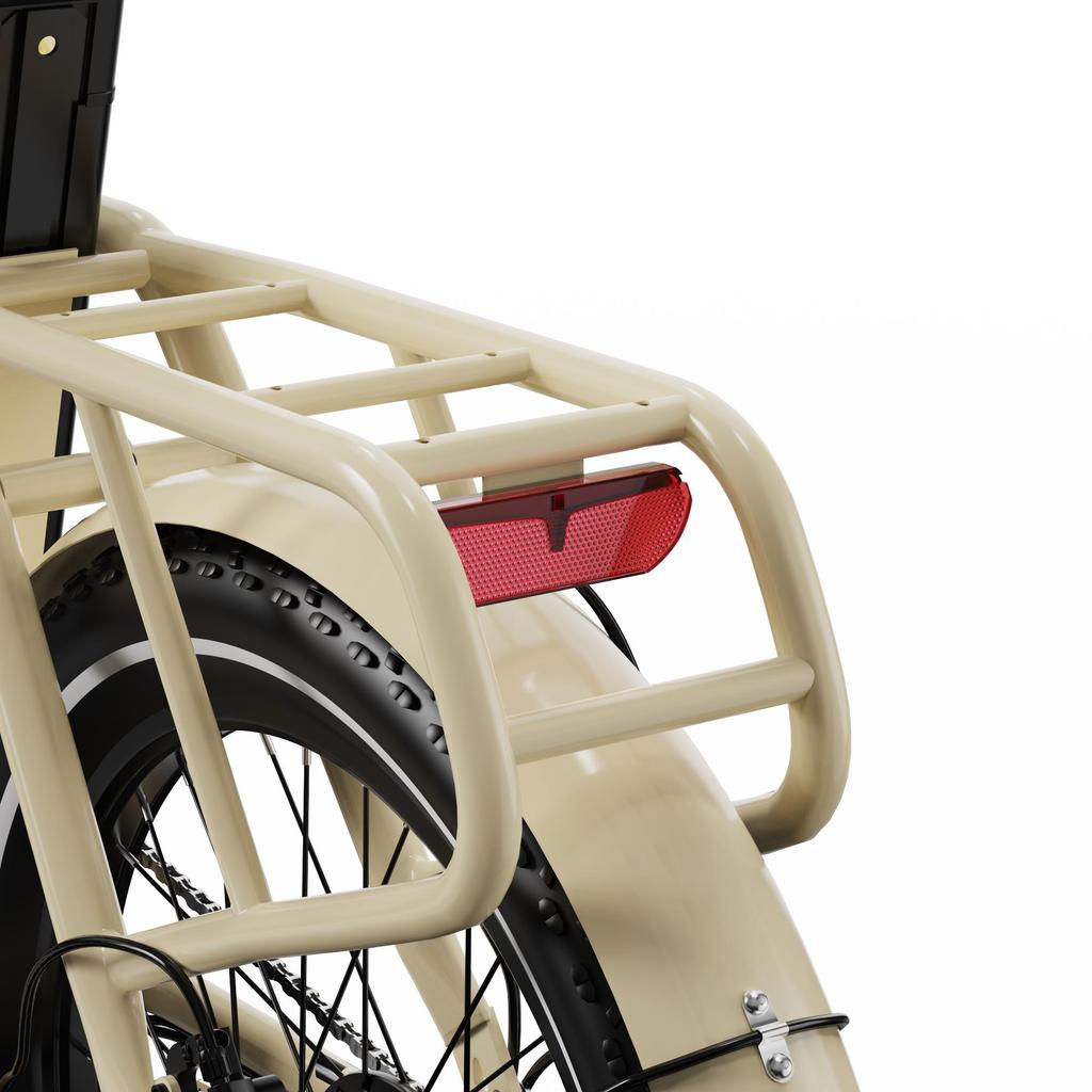 "ONESPORT OT16-2 Folding E-Bike - 250W Motor, 120km Range, 20" Tires, Shimano 7-Speed, IPX5 Waterproof, Compact Design"