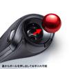 SANWA SUPPLY Kabelloser Ergo Trackball MA-WTB178BK
