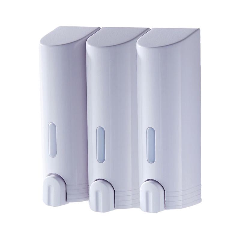 TLXT Wall-Mounted Triple Head Manual Soap Dispenser