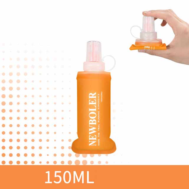 

Мягкий мешок для воды из ТПУ – Портативная складная бутылка для воды для занятий спортом на открытом воздухе, Многоразовая фляга для гидратации для кросс-кантри, пеших походов и велоспорта S