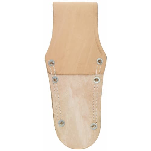 KOZUCHI Tanned Leather Pliers Holder, 2-Tier, Double-Stitched, Embossed, SP-04