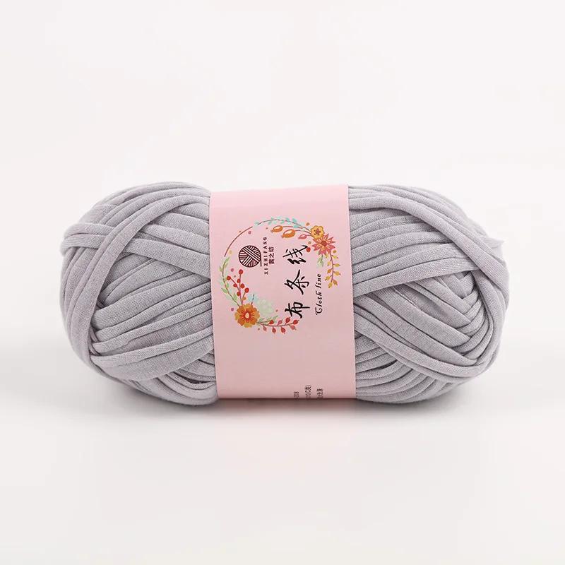 T Shirt Bulky Yarn for Hand Knitting Carpet Knitting Trap Crochet DIY Bag Purse Blanket Soft Thick Cloth Trapillo Yarn