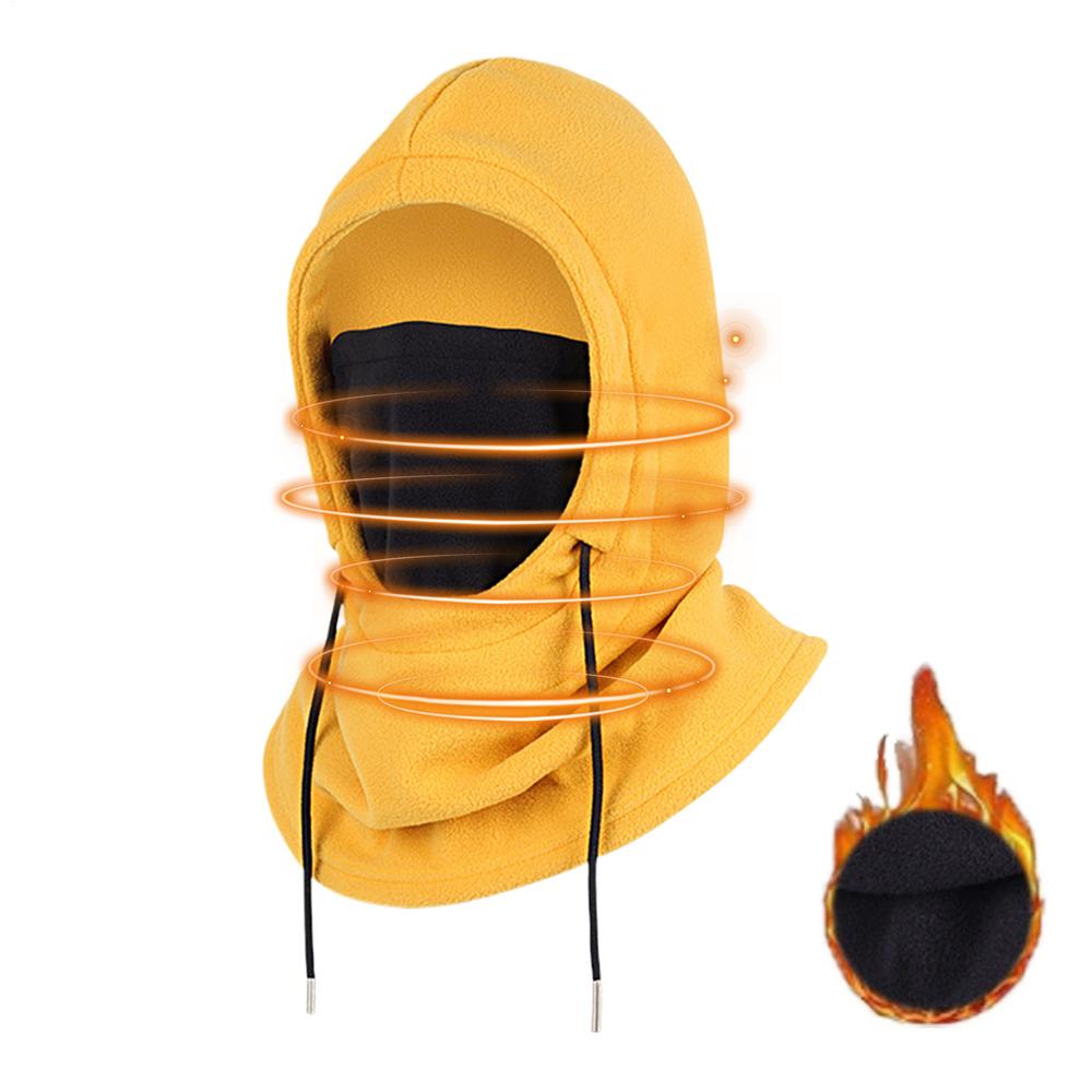 Ski Face Cover Cycling Masque Scarf Headgear Fleece Hood Neck Warmer Ski Masque Windproof Winter Face Cover