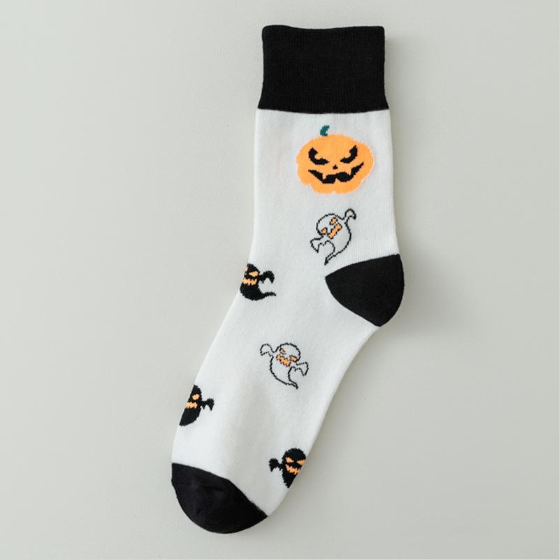 Couple Sports Men'S Socks Student White Cotton Socks Men'S Basketball Stockings Medium Tube Socks