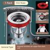 German Anti-Odor Drain Cover for Bathroom Sewer, Anti-Odor Seal Cover, Toilet Anti-Odor Inner Core, Odor-Blocking Plug
