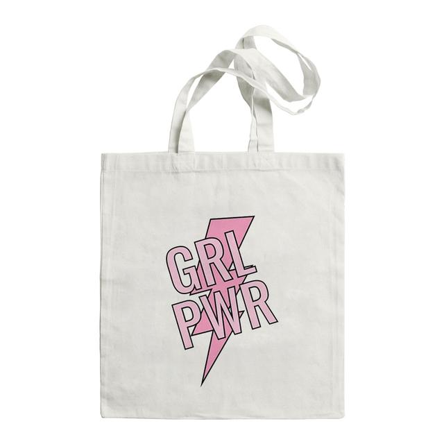 Torby płócienne z grubej bawełny Love Power Girl Printing Anime ramię dla kobiet Grace torba na zakupy o dużej pojemności składana torba na zakupy torebka