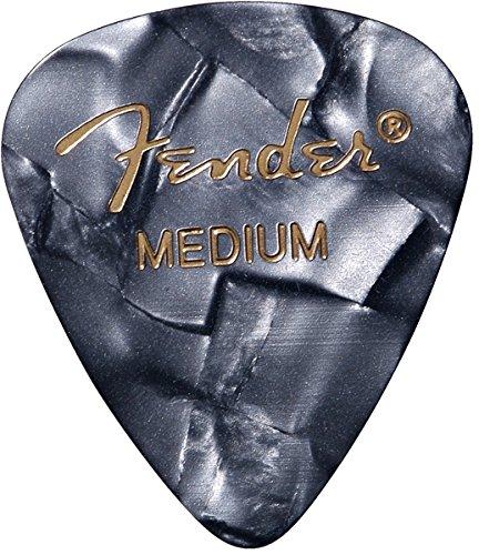 Fender 8 Pieces Teardrop Medium Guitar Picks Assorted Colors