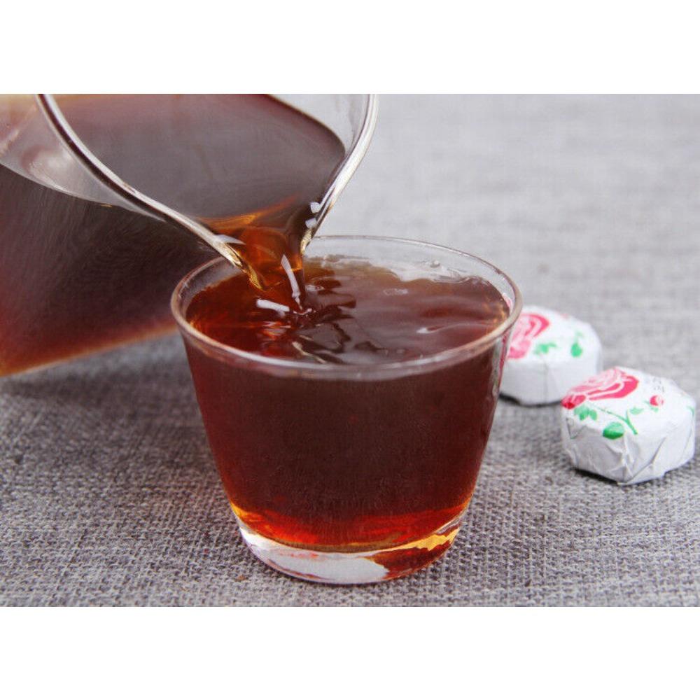 Puer Tuo Tea Red Rose 500g Herbal Detox Energy Boost