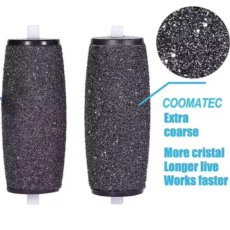 7 adet Mat Cilalı Ayak Bakım Aleti Başlığı Sert Cilt Temizleyici Yedekleri Ayak Bakım Aleti için Yedek Silindirler