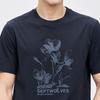 Septwolves Men's Cool Floral Round Neck T-Shirt