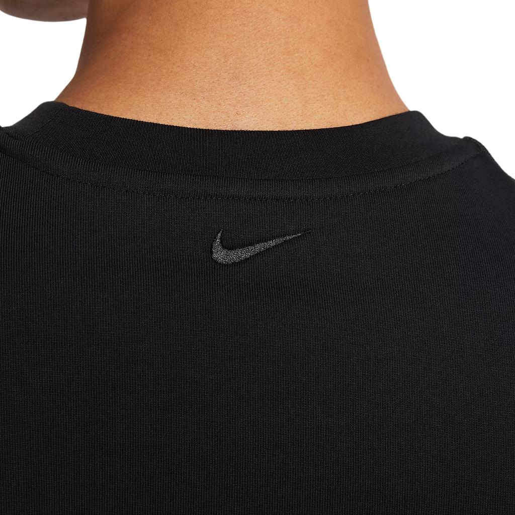 Nike Sportswear Standard Fit Crew Neck Sleeveless Training Tank Top Breathable Moisture-Wicking Athletic Vest Men's Black IF2798-010