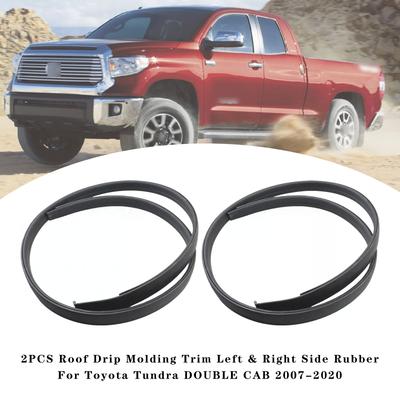 2 buc. garnituri de cauciuc pentru acoperiș, pentru Toyota Tundra DOUBLE CAB 2007-2020