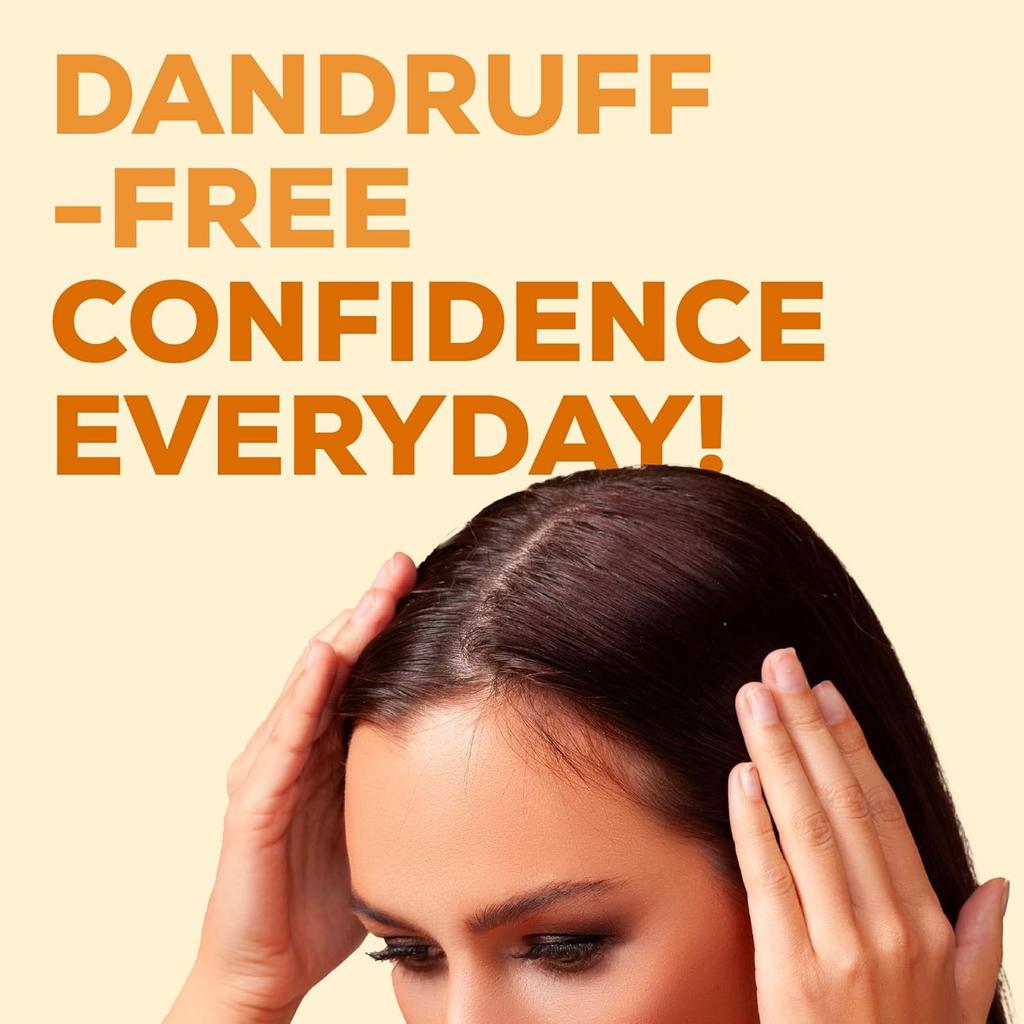 Joy Natural Actives Dandruff Control 4 in 1 Conditioning Shampoo Pack of 2 X 340ml With Argan Ginger Lemon Tea Tree