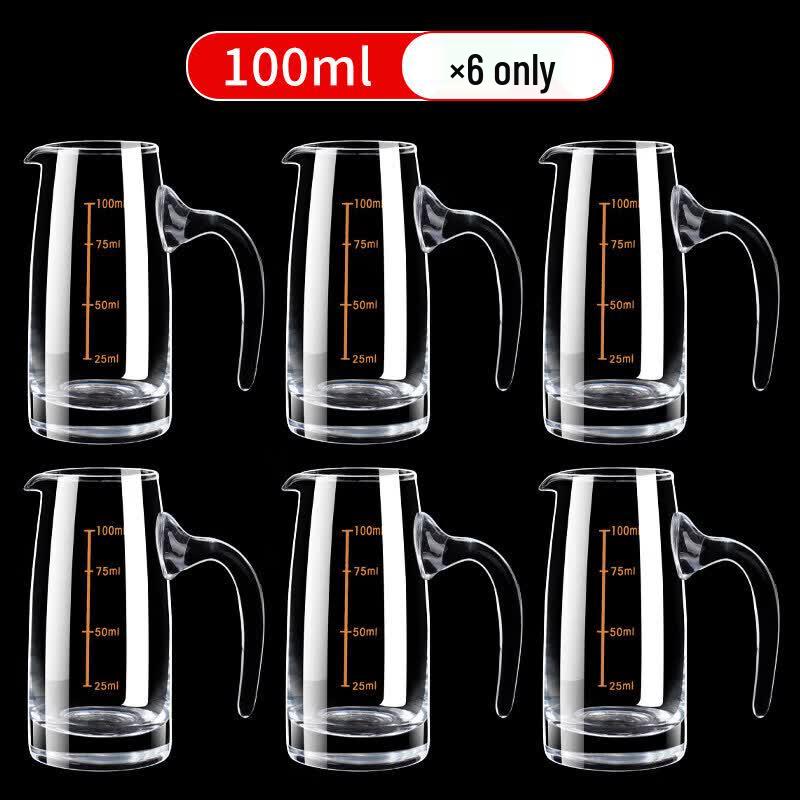 Star Glass Liquor Decanter & Cup Set