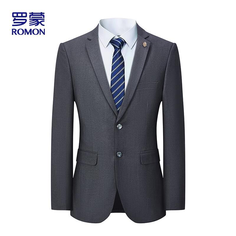 ROMON Men's Business Formal Suit Set E306