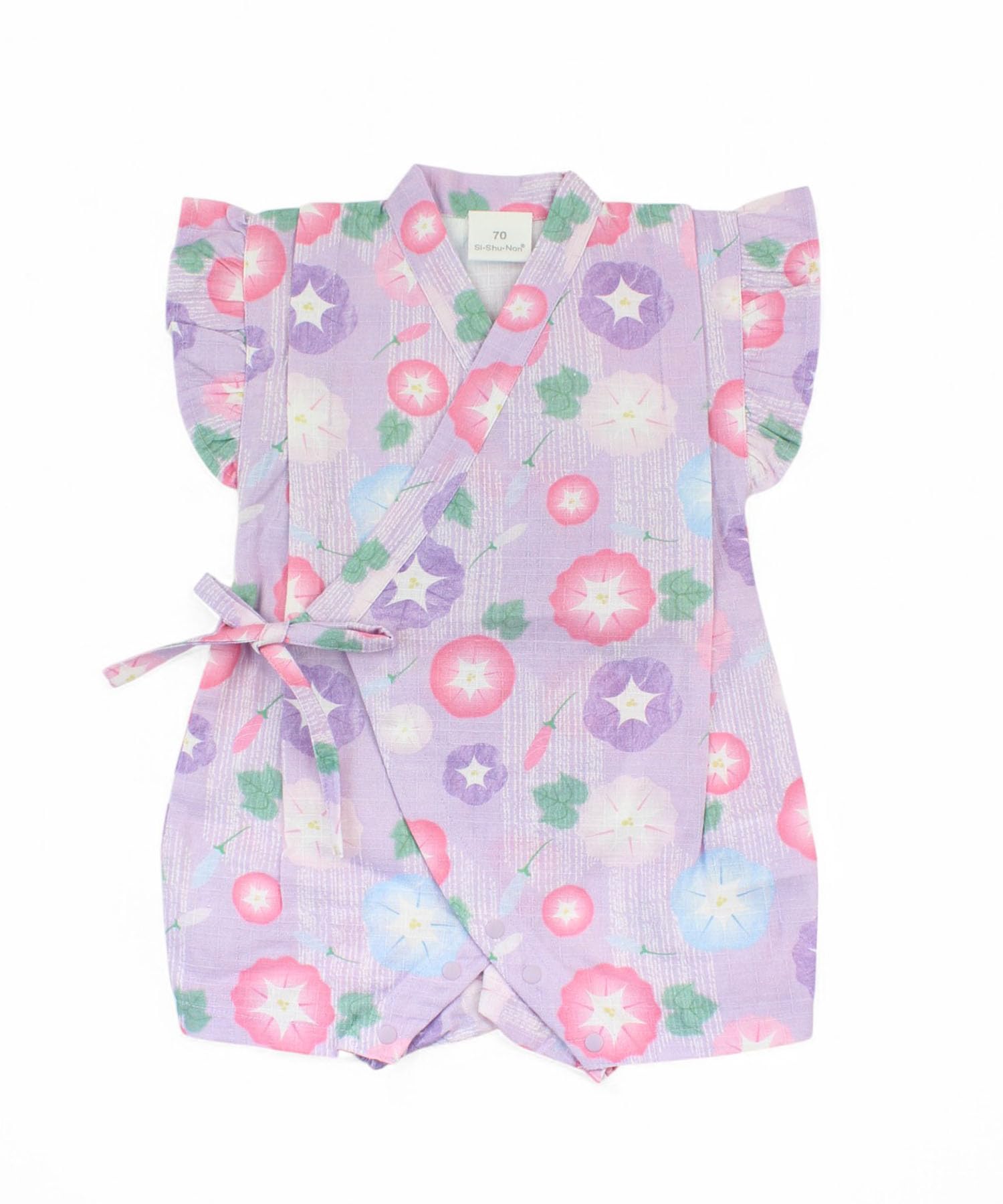 

Baby Jinbei Coverall for Girls Shi-shu-Non (15333106), Purple, 80cm, фиолетовый