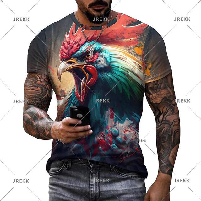 

Летние футболки с забавными животными, граффити, графикой, трендовые футболки с 3D принтом «Свинья», Harajuku, модная уличная одежда, женские футболки 6XL