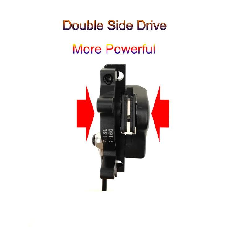 ZOOM Bike Electric Scooter Power Off Control Oil Hydraulic Disc Brake Caliper 2200 1200mm for Zero 10X 11X KUGOO G Booster G1