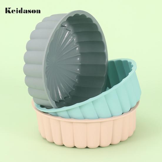 Convenient 3D Mold Heat-resistance Silicone Cake Pastry Baking Tray Bakery Supplies