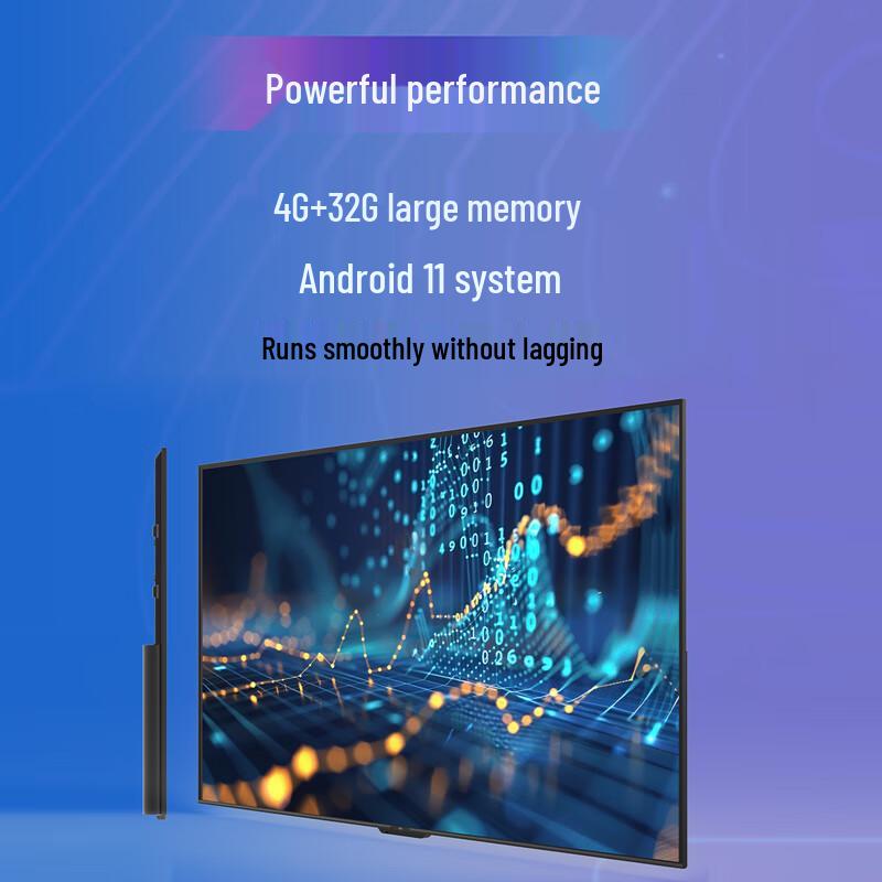 BOE 65-inch 4K UHD Commercial Display CN plug (adapter included)