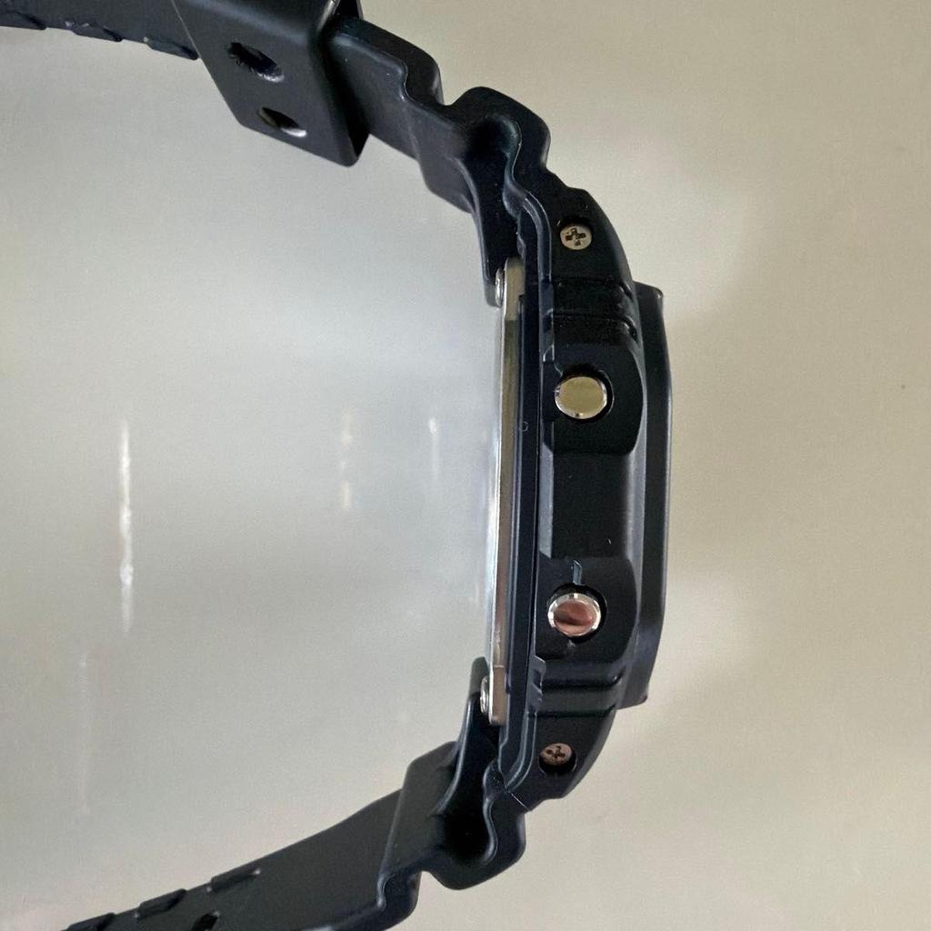 Used CASIO G-SHOCK SHOCKER Collaboration Model DW-5600 Black Digital