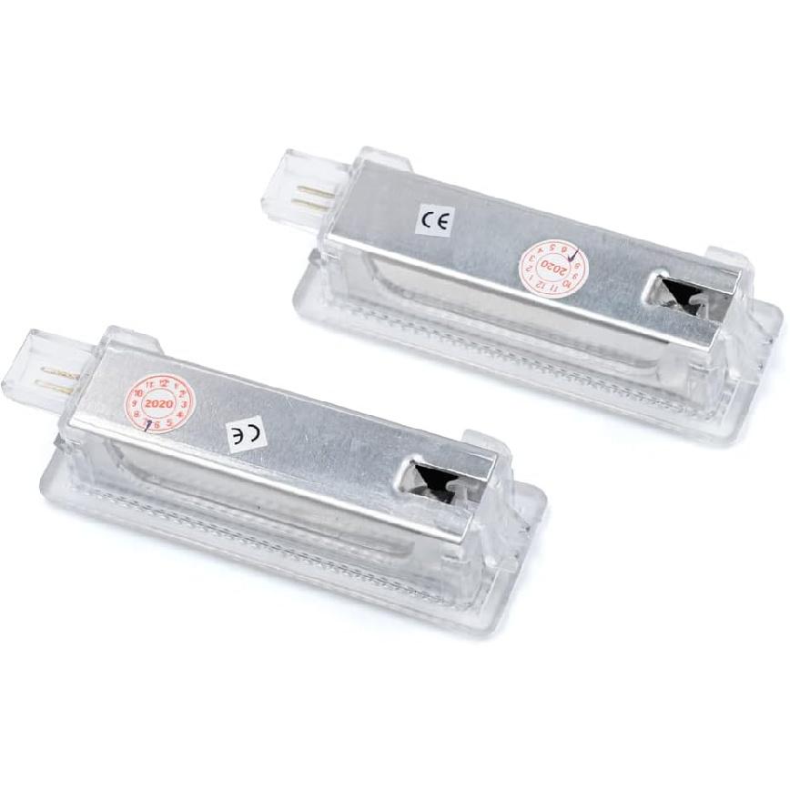 LED Interior Courtesy Door Light for 2004-2022 Land Rover LR2 LR3 LR4 Range Rover L322 Sport L320/ L494 LED Door Puddle Footwell Step Trunk Lamp