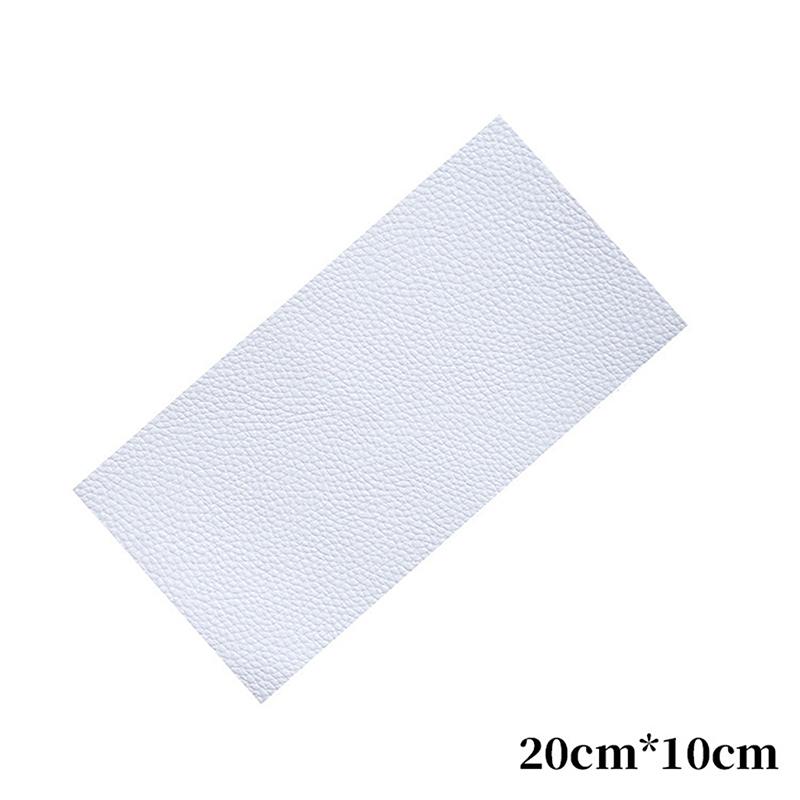 20*10Cm Patch Adesivo in Pelle per Riparazione Nastro Autoadesivo Casa Fai da Te Ripara per Divano Moto Sedile Auto Borsa Lenzuola Casa Patch