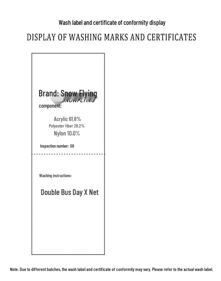 SNOWFLYING Women's Thick Ribbed High-Neck Sweater