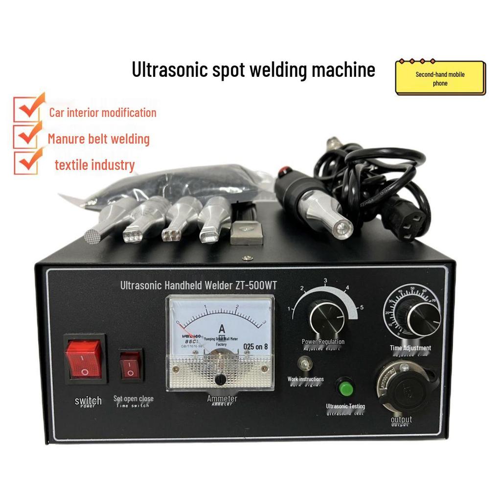 28K Handheld Ultrasonic Spot Welder for Car Door Panels & Manure Removal in Plastic Welding