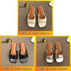 Loafer Slipon Shoes For Women With Synthetic Leather Durable Rubber Sole Summer Casual Flat