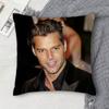RRicky Martin Doublesided Printed Square Decorative Cushion Cover for Sofa Living Room Home Decor
