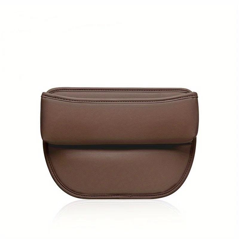 Car Seat Gap Box PU Leather Large Capacity Multifunctional Storage Miscellaneous Storage Box with Installation Gap Filling