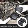 Universal Car Oil Filter Wrench Fuel Filter Removal Cast Steel Spanner Adjustable Removal Repair Tools for Car Accessories