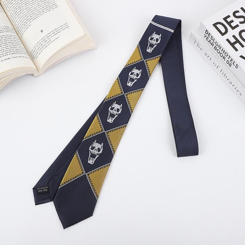 JOJO X Naruto Fox Akatsuki Red Cloud Tie: Anime-Inspired Jujutsu Kaisen Design