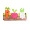 Sensory Busy Boards Accessories Pull Carrots Preschool DIY Enlightenment Puzzle Child Board