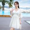 Plus Size 300 Jin Women's Swimsuit 2023: Loose, Tummy-Covering, 3-Piece Set - Slimming and Flesh-Hiding Design