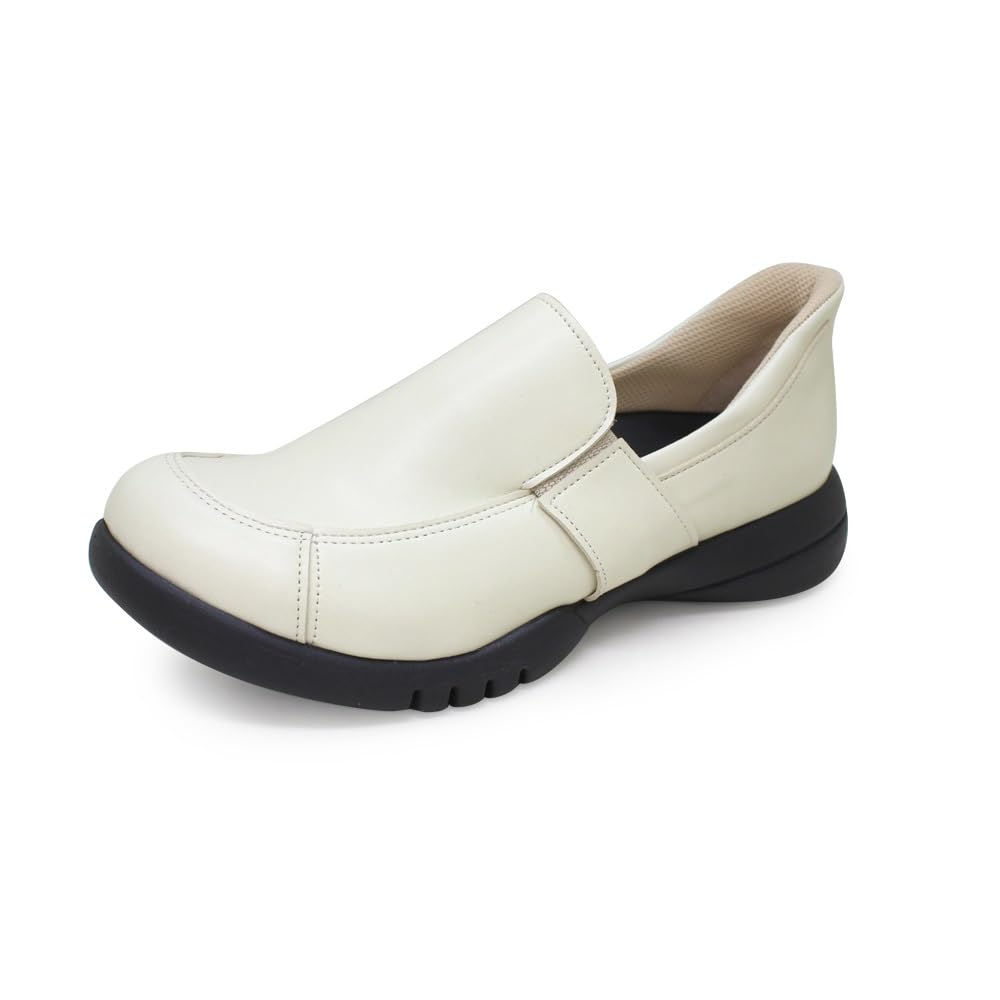 

Regetta SuttOn Side Easy to Walk Made in Sizes 3E R-333 Hands-Free Slip-On Flats, Gore, Casual, Women s, Comfortable, in, Non-Slip, Japan, Ivory, слоновая кость