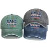 "CAPE VERDE" "VAMOS CABO VERDE" Flag Printed Snapback Baseball Cap , Adjustable Sun Hat Headwear Lightweight Stylish Vintage Man's Cap